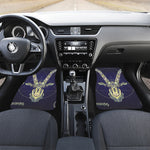 Astrological Capricorn Sign Print Front and Back Car Floor Mats