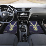 Astrological Capricorn Sign Print Front Car Floor Mats