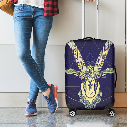 Astrological Capricorn Sign Print Luggage Cover