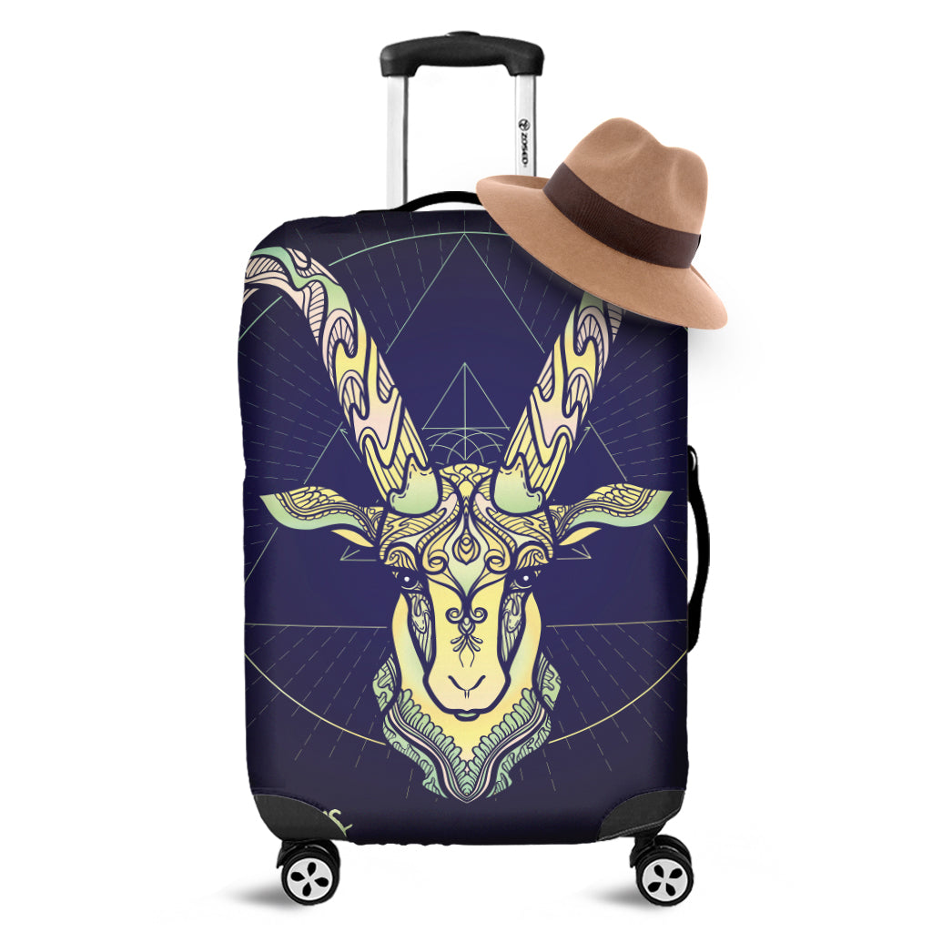 Astrological Capricorn Sign Print Luggage Cover