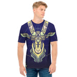 Astrological Capricorn Sign Print Men's T-Shirt