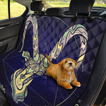 Astrological Capricorn Sign Print Pet Car Back Seat Cover