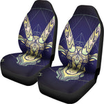 Astrological Capricorn Sign Print Universal Fit Car Seat Covers