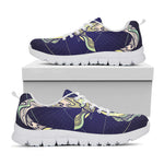 Astrological Capricorn Sign Print White Sneakers