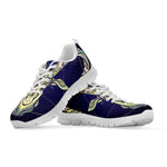 Astrological Capricorn Sign Print White Sneakers