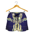 Astrological Capricorn Sign Print Women's Shorts