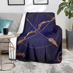 Astrological Sagittarius Sign Print Blanket