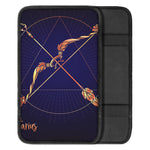 Astrological Sagittarius Sign Print Car Center Console Cover