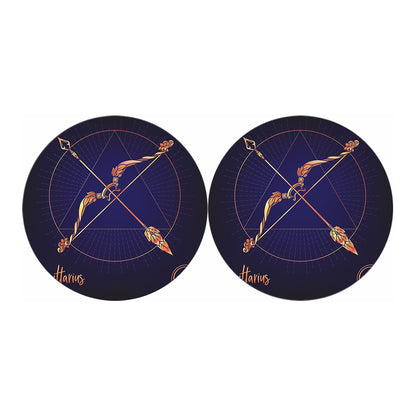 Astrological Sagittarius Sign Print Car Coasters