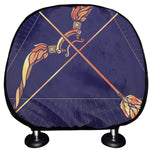 Astrological Sagittarius Sign Print Car Headrest Covers