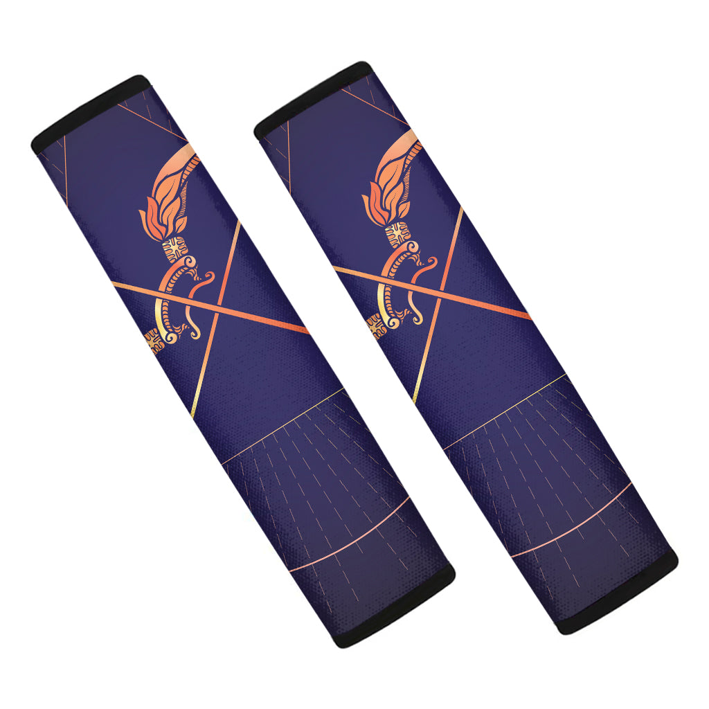 Astrological Sagittarius Sign Print Car Seat Belt Covers