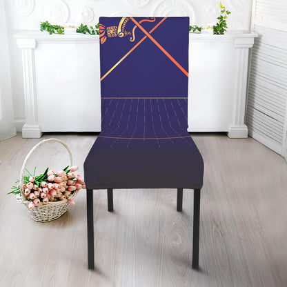 Astrological Sagittarius Sign Print Dining Chair Slipcover