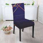 Astrological Sagittarius Sign Print Dining Chair Slipcover
