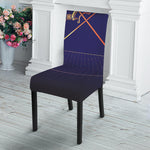 Astrological Sagittarius Sign Print Dining Chair Slipcover