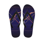 Astrological Sagittarius Sign Print Flip Flops