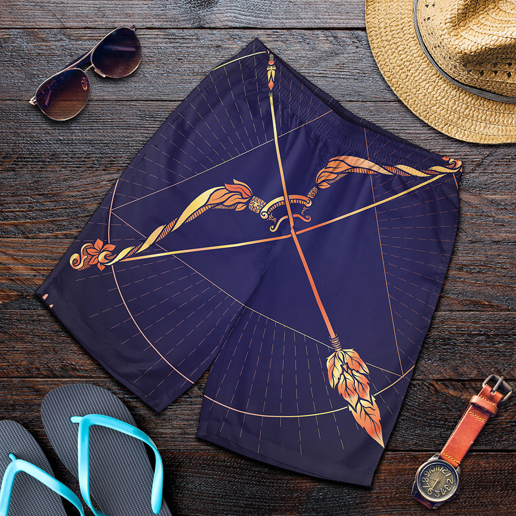 Astrological Sagittarius Sign Print Men's Shorts