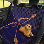 Astrological Sagittarius Sign Print Pet Car Back Seat Cover
