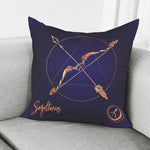 Astrological Sagittarius Sign Print Pillow Cover