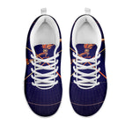 Astrological Sagittarius Sign Print White Sneakers