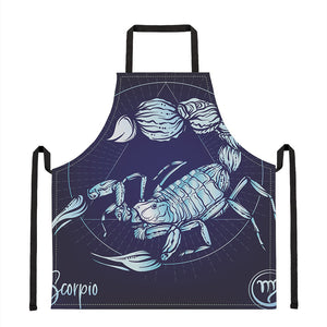 Astrological Scorpio Sign Print Apron