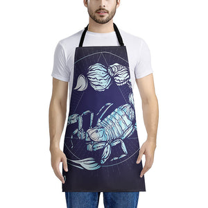 Astrological Scorpio Sign Print Apron