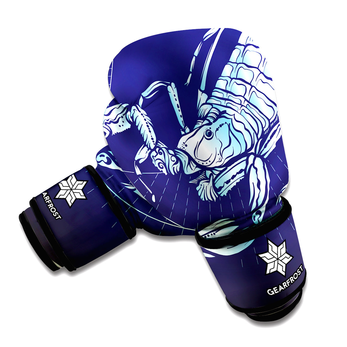 Astrological Scorpio Sign Print Boxing Gloves