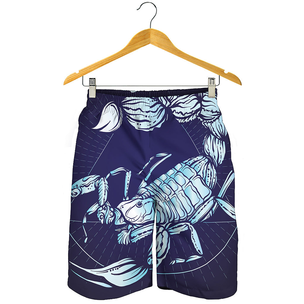 Astrological Scorpio Sign Print Men's Shorts