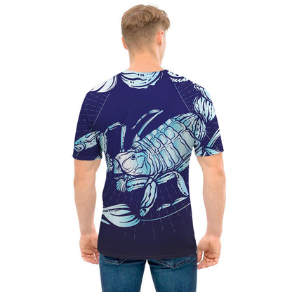 Astrological Scorpio Sign Print Men's T-Shirt