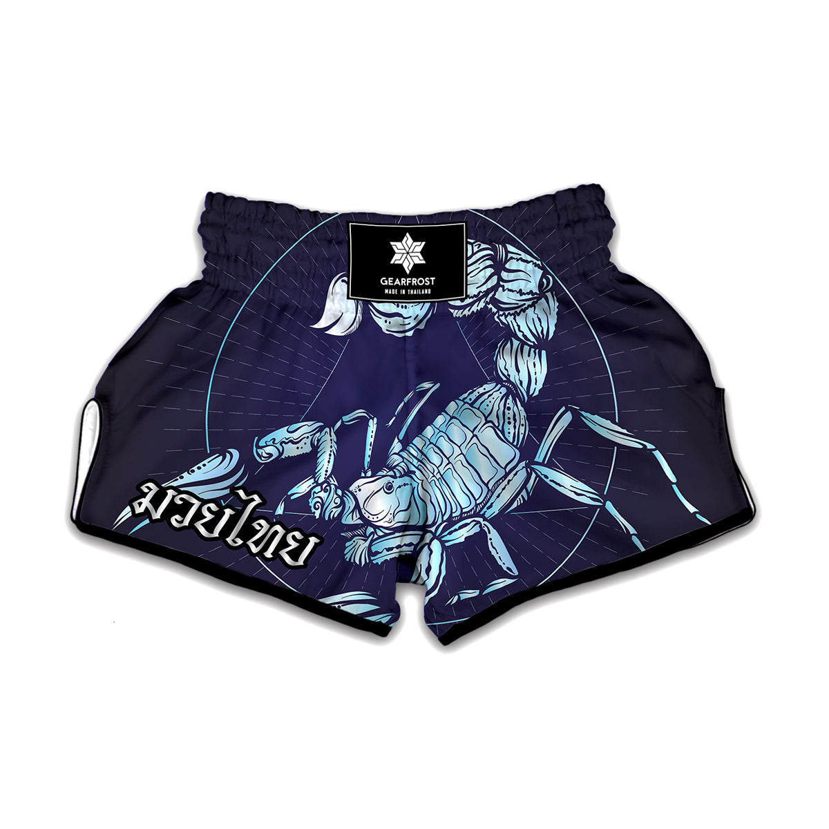 Astrological Scorpio Sign Print Muay Thai Boxing Shorts