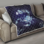 Astrological Scorpio Sign Print Quilt