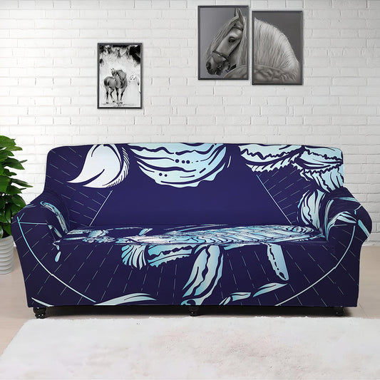 Astrological Scorpio Sign Print Sofa Cover