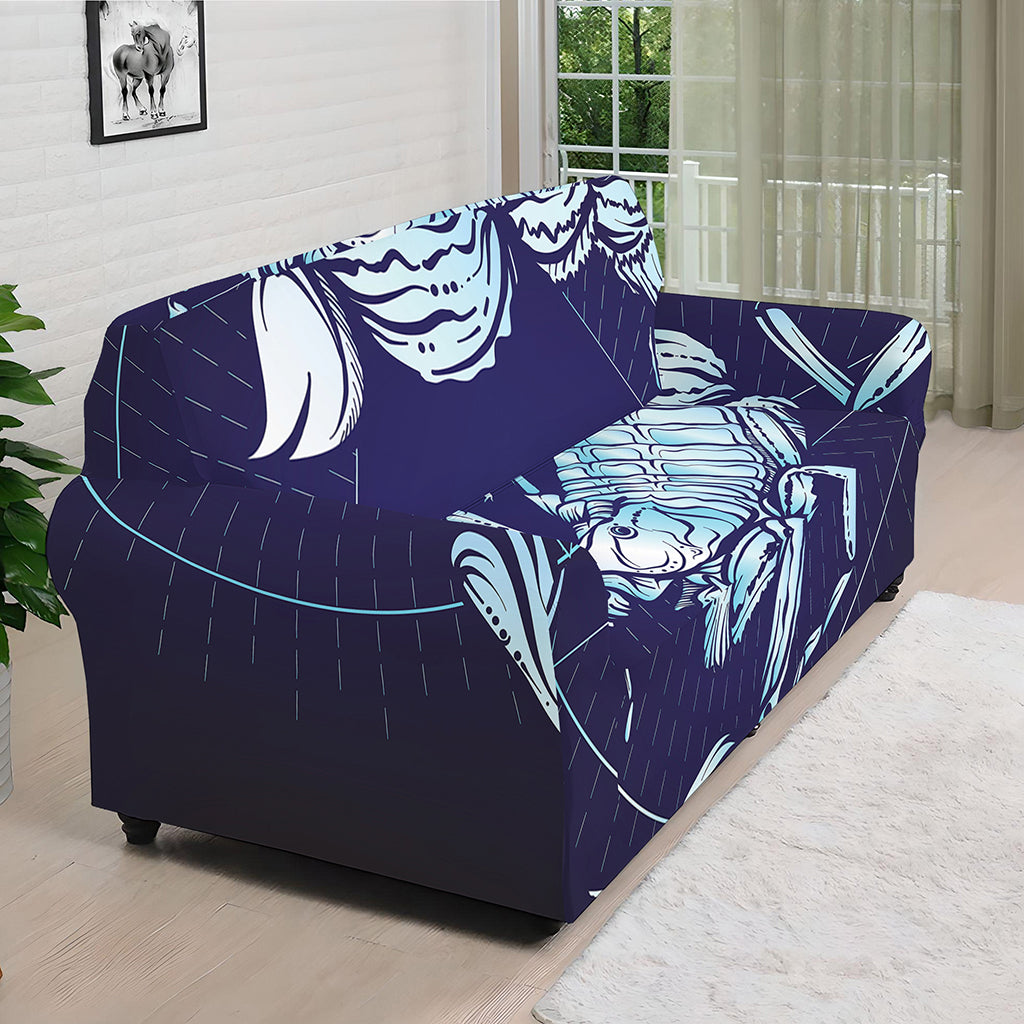 Astrological Scorpio Sign Print Sofa Cover