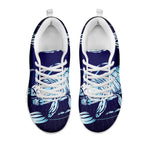 Astrological Scorpio Sign Print White Sneakers