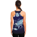 Astrological Scorpio Sign Print Women's Racerback Tank Top