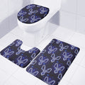 Astrology Capricorn Sign Print 3 Piece Bath Mat Set