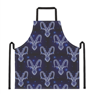 Astrology Capricorn Sign Print Apron