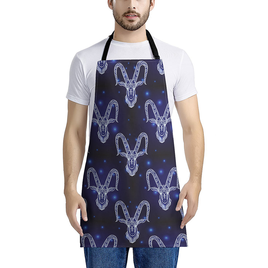 Astrology Capricorn Sign Print Apron