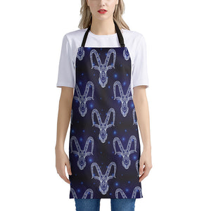 Astrology Capricorn Sign Print Apron