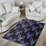 Astrology Capricorn Sign Print Area Rug