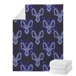 Astrology Capricorn Sign Print Blanket