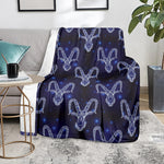 Astrology Capricorn Sign Print Blanket