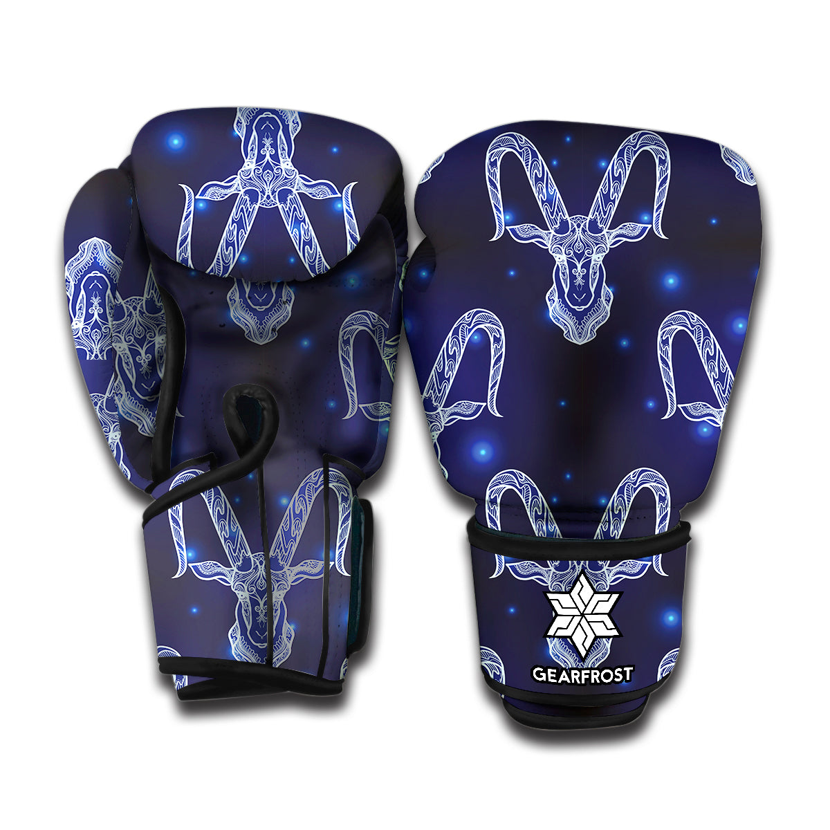 Astrology Capricorn Sign Print Boxing Gloves