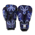 Astrology Capricorn Sign Print Boxing Gloves