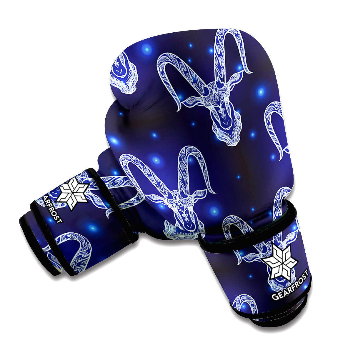 Astrology Capricorn Sign Print Boxing Gloves