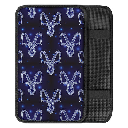 Astrology Capricorn Sign Print Car Center Console Cover