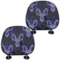 Astrology Capricorn Sign Print Car Headrest Covers