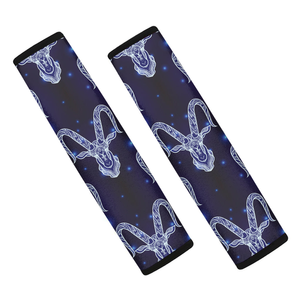 Astrology Capricorn Sign Print Car Seat Belt Covers