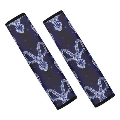 Astrology Capricorn Sign Print Car Seat Belt Covers