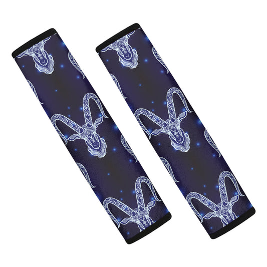 Astrology Capricorn Sign Print Car Seat Belt Covers