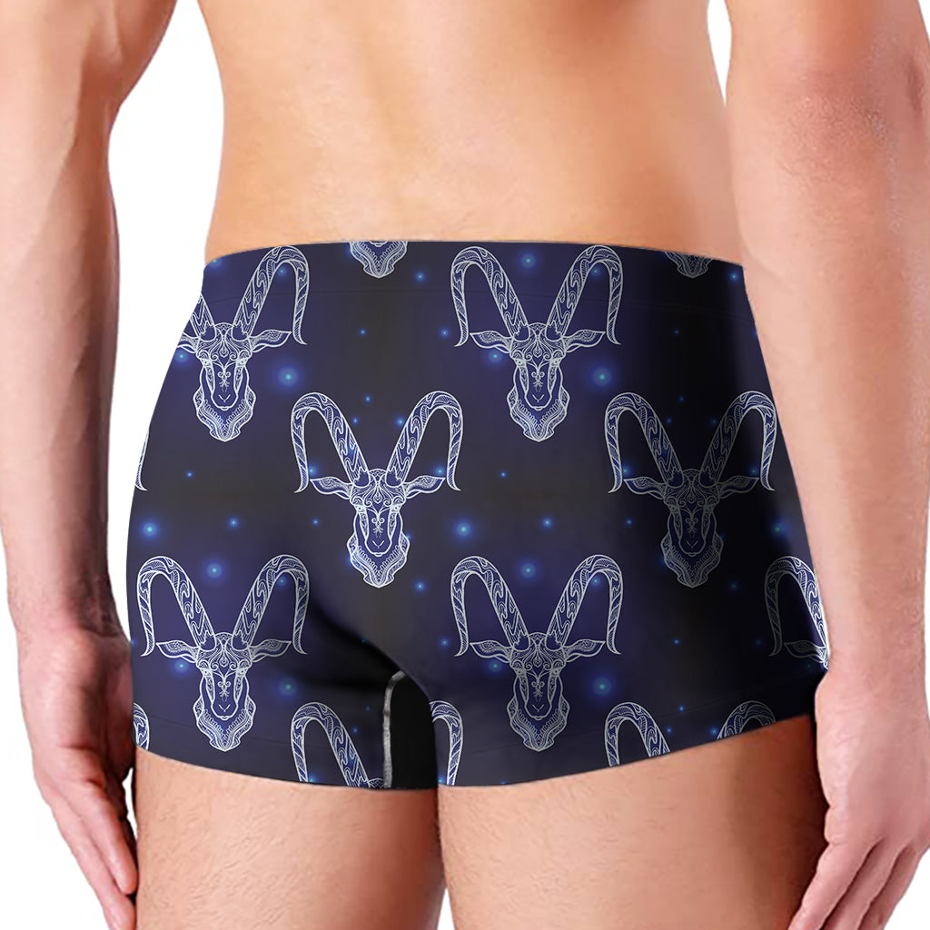 Astrology Capricorn Sign Print Men's Boxer Briefs
